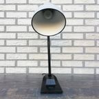 Antieke Bureaulamp Emaille Kap thumbnail 11