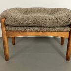 Vintage Deense Poef Hocker Jaren 60 Hocker thumbnail 2