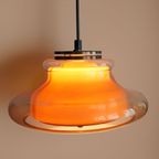 Grote Vintage Herda Space Age Hanglamp, Jaren '70 thumbnail 4