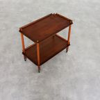 Vintage Sidetable | Bijzettafel | Trolley | Hundevad thumbnail 2