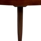 Vintage Houten Ronde Salontafel Jaren 60 Design thumbnail 21