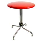 Vintage Kruk Brabantia Chroom Rood thumbnail 6
