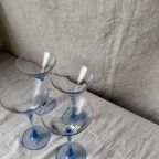 4X Baby Blauw Martini Coupe thumbnail 3