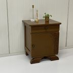 Brocante Nachtkastje Houtinleg thumbnail 4