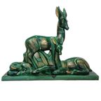 Frans Keramiek Art Deco Beeld Van Ch. Lemanceau, Jaren 30 thumbnail 7