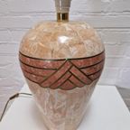 Roze Marmeren Mozaïek Lamp, 1980s thumbnail 4