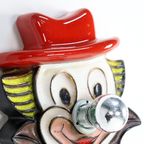 Unieke Keramieken Vintage Clowns Wandlamp thumbnail 12