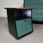 Giorgetti Set 1990 By Umberto Asnago Bed Sidetables / Sidetables / Sideboard With Drawers. thumbnail 21