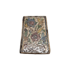 Antiek Perzische Majolica Tegel Met Bloemen thumbnail 2