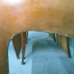 Rattan Vintage Eetkamerstoelen Unieke Set Van 6 thumbnail 3