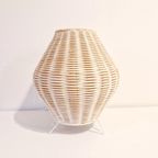 Vintage Tafellamp Rattan IKEA thumbnail 2