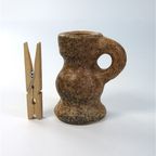 Vintage Kandelaar Aardewerk – Klein thumbnail 3