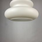 White Milk Glass Pendant Light Ah 1 By Peill and Putzler 1960 thumbnail 7