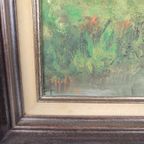 Georges Tahon - Schilderij - St-Karelsmolen De Moeren thumbnail 3
