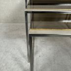 Hollywood Regency ‘Nesting Tables’ – Zilver/Goud thumbnail 8