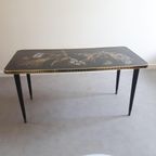 Jaren 50 Vintage Salontafel Fifties Pauw Coffeetable Tafel thumbnail 6