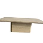 Vintage Travertin Coffee Table / Salontafel thumbnail 4