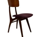 Vintage Eetkamerstoelen Teak Design Jaren 60 thumbnail 14