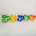Set Vintage Theeglazen Randwyck Maastricht thumbnail 3
