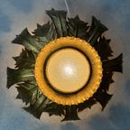 Vintage ‘Sunburst’ Plafondlamp thumbnail 2