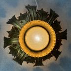 Vintage ‘sunburst’ Plafondlamp thumbnail 2
