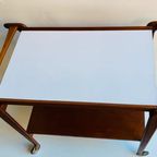 Pastoe Teak Trolley / Drankenkastje Design Cees Braakman thumbnail 10