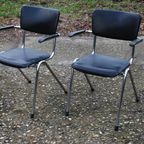 Vintage Buisframestoelen Jaren '70 Gispen thumbnail 8