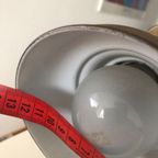 Vintage Metalen Bureaulamp Goudmessing Kleur thumbnail 7