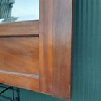 Antieke Art Deco Spiegel Xl Houten Badkamerspiegel Jr 20 thumbnail 6