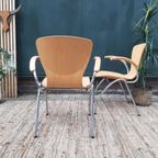 Set 4 Bingo Eetkamerstoelen Vlinderstoel Retro Design Stoelen thumbnail 8