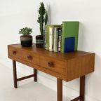 Zweeds Vintage Teak Fineren Ladekast Feres thumbnail 8