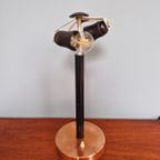 Grote Koperen Bureaulamp, Bauhaus-Stijl, Jaren 50 thumbnail 19