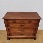 Vintage Frans Dressoir Commode Ladekast Badkamermeubel 905 thumbnail 15