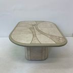 Mid-Century Design Travertine Coffee Table, 1970’S thumbnail 7