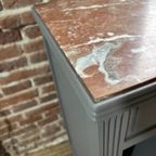 Grijs Nachtkastje Marmer Blad thumbnail 8