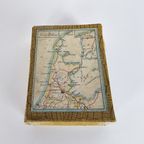 Atlas Van Nederland - Blokkenkaart Van Nederland - Vintage Puzzel - 2E Kwart 20E Eeuw thumbnail 2