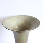 Large Brass Chalice Lamp, 1930s-1940s thumbnail 7