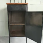 Ijzeren Metalen (Ziekenhuis) Nachtkastje Halkastje thumbnail 6