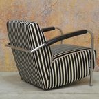 Zwart Witte Stoffen Leolux Scylla Design Fauteuil thumbnail 5