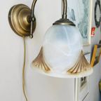 Unieke Antieke/ Vintage Wandlamp thumbnail 5