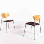 Danish Design Set Of 4 ‘must’ Chairs By Søren Nielsen & Thore Lassen For Randers+radius thumbnail 4