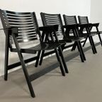4 Rex Folding Chairs Design Nico Kralj For Stol thumbnail 2