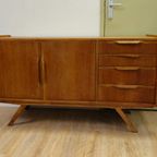 Vintage Dressoir Lowboard Kast Tv-Meubel Kastje thumbnail 11