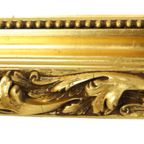 Antieke Grenenhouten Barok Stijl Lijst Schilderij Bladgoud 101cm thumbnail 19