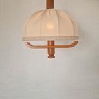 Vintage Zweedse Grenen Hanglamp Design Jaren 60 thumbnail 4