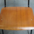 Set Van 2 Leuke Vintage Jaren ’60 Dutch Design Marko Bijzet/eetkamerstoelen Met Armleuningen thumbnail 4