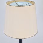 Vintage Neoclassic Groen Leer Vloerlamp Goud Regency Leder thumbnail 5