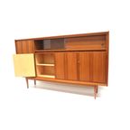 Groot Vintage Hoog Dressoir / Highboard Gemaakt In De Jaren '60 thumbnail 6