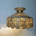 Vintage Mother Of Pearl Hanging Lamp 1970S thumbnail 37