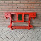 Antiek Keukenrek Houten Regaal Brocante thumbnail 2